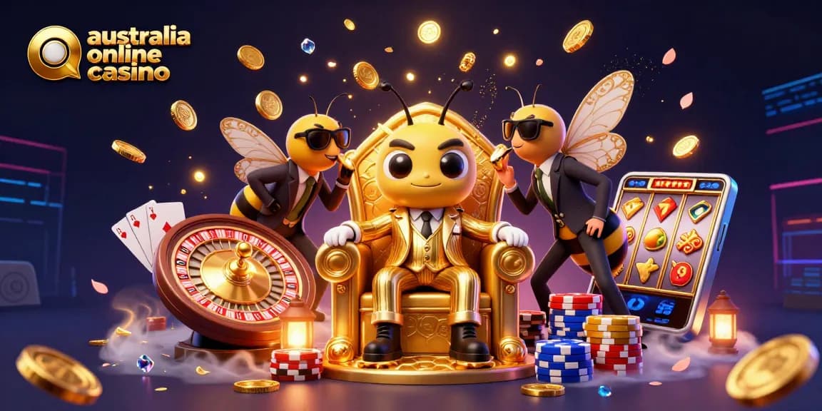 Experience the thrill of australia online casino with dynamic characters and vibrant casino elements.