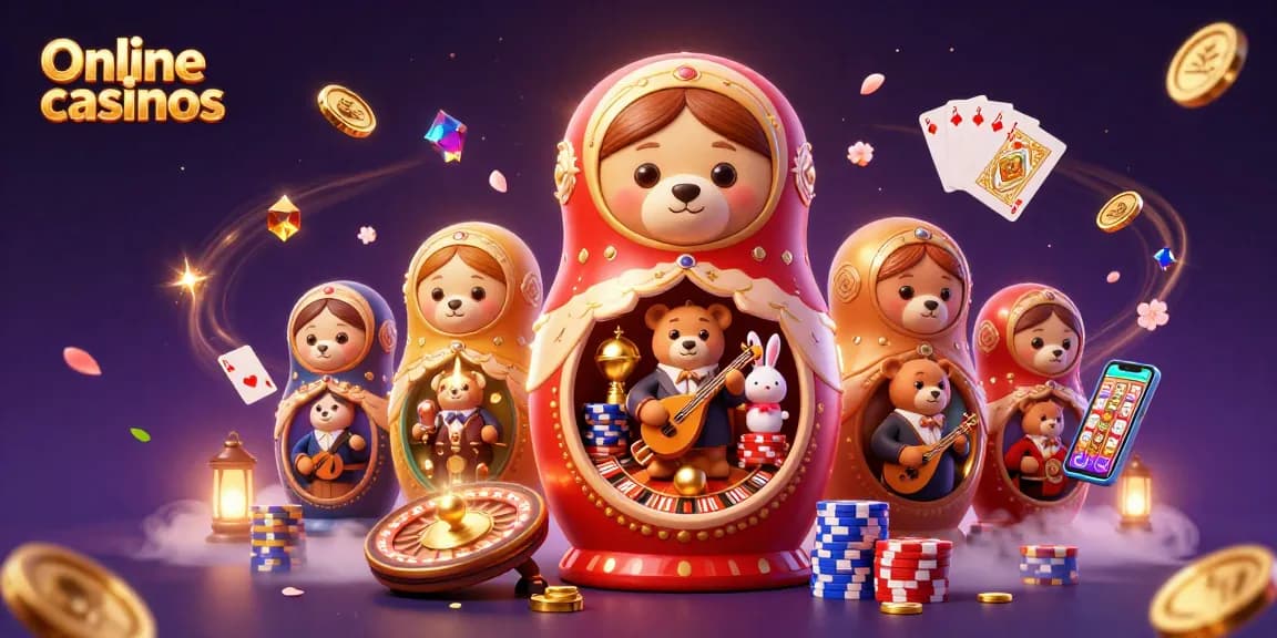 Experience thrilling online casinos with vibrant casino-themed characters and dynamic gameplay elements.