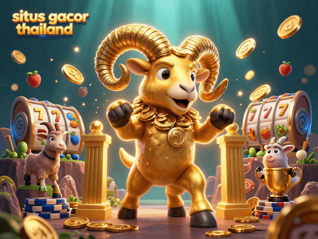 Engage in thrilling gameplay at situs gacor thailand, showcasing vibrant slot action with immersive 3D elements.