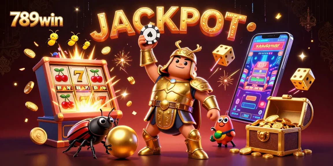 Experience thrilling wins at 789win with colorful slot machines and exciting jackpot elements.