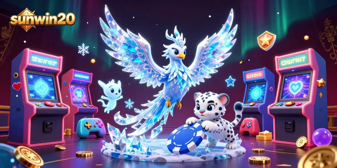 Experience exciting gameplay with the sunwin20 platform and its vibrant ice-themed casino atmosphere.
