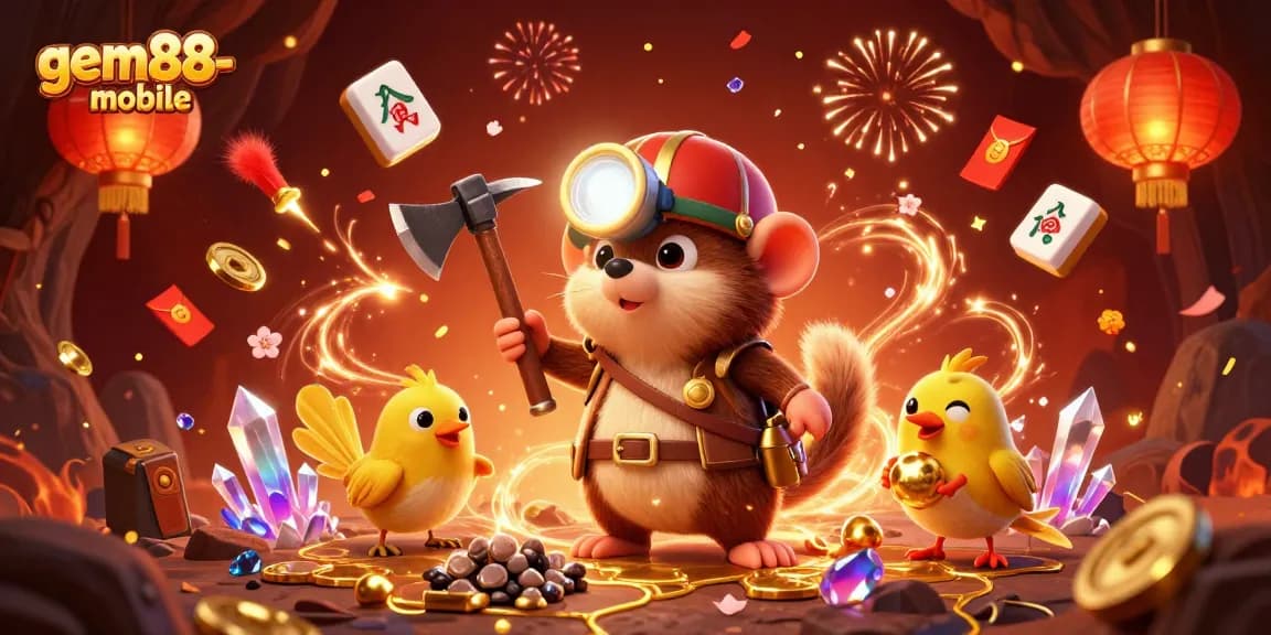 Experience gem88-mobile's vibrant casino world with 3D treasures and dynamic gaming elements.