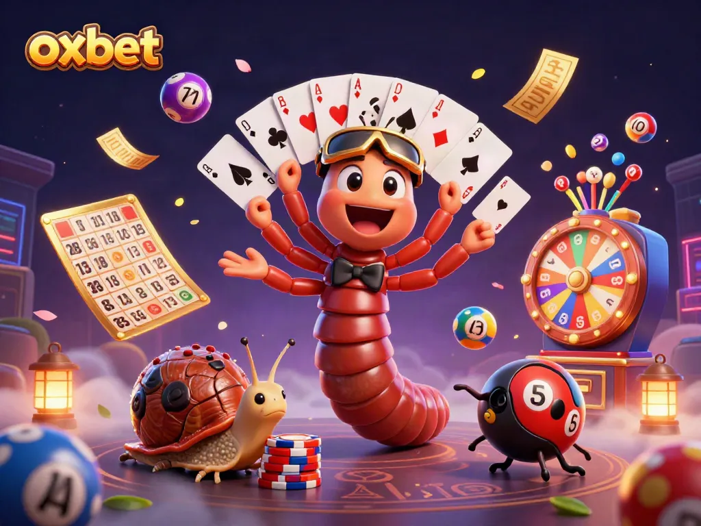 Experience the thrill of winning with oxbet's lively casino characters and vibrant gaming elements.