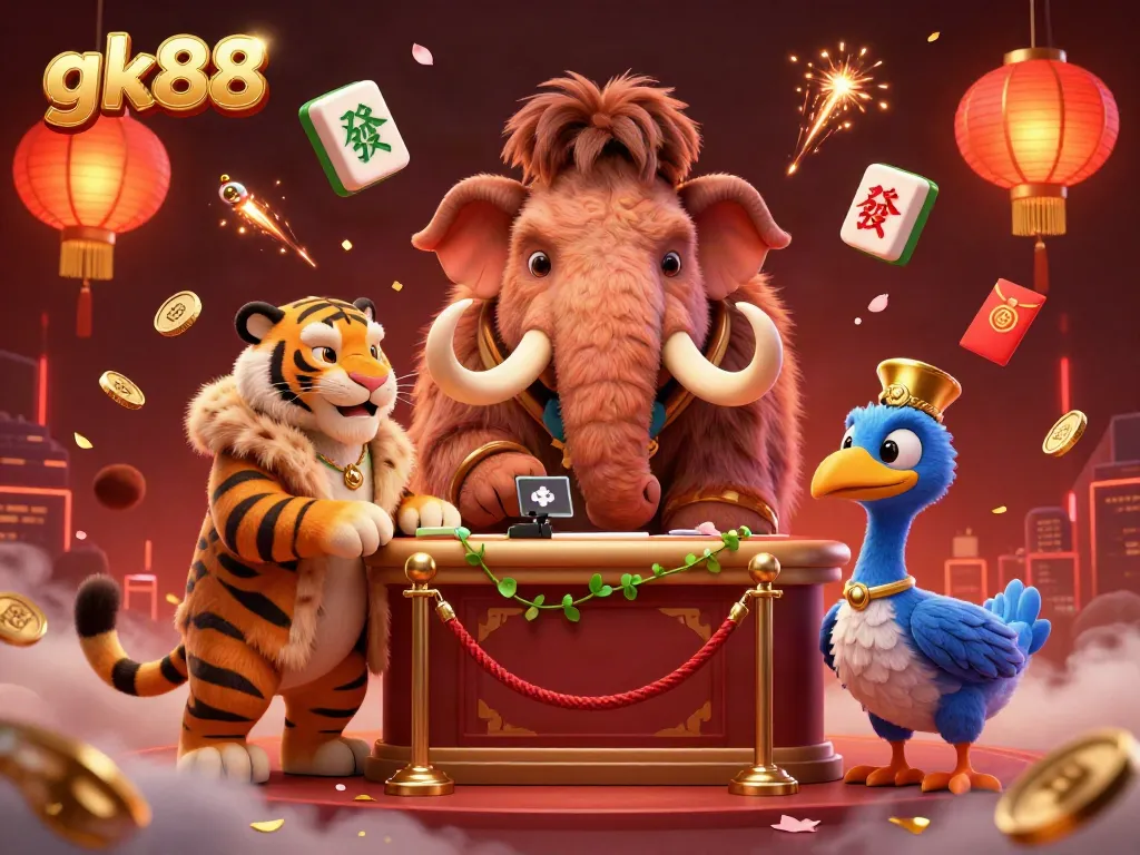 Experience VIP access at GK88 casino with stunning characters and rich gaming elements in a captivating atmosphere.