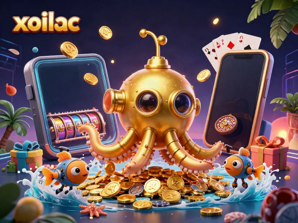 Experience thrilling action with xoilac's submarine gambling adventure in golden depths.