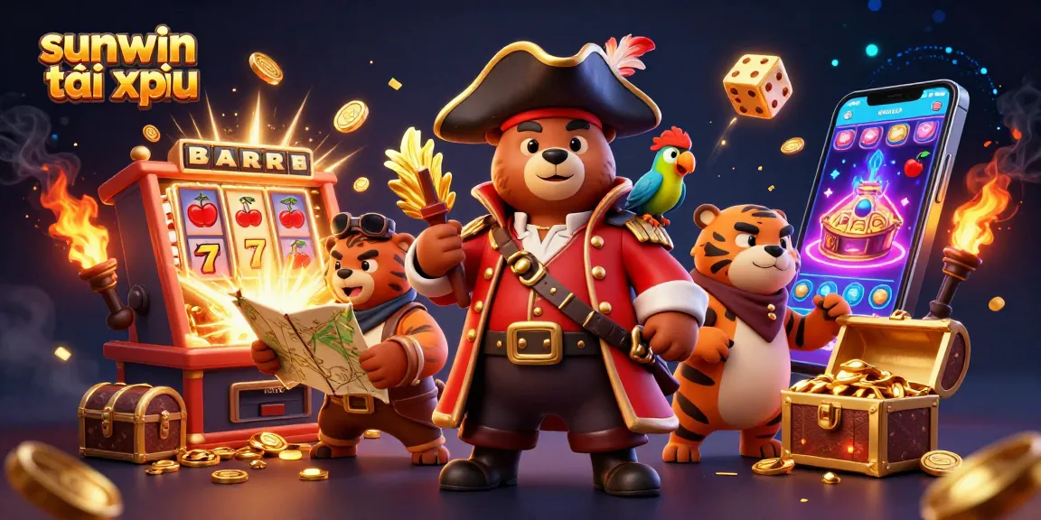 Experience thrilling gameplay with sunwin tài xỉu featuring vibrant characters and dynamic casino elements.